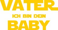 Vater ich bin dein Baby Strampler Baby Body langarm