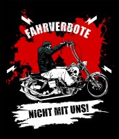 Fahrverbote Nicht mit uns! Tshirt Biker Motorrad Motorcycle Rocker