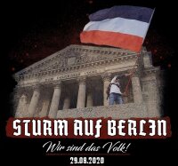 Sturm auf Berlin Wir sind das Volk Herren Tshirt