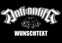 Anti-Antifa Wunschtext Tshirt Herren St&auml;dtenamen Gruppe Individuell