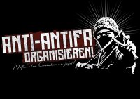 Anti-Antifa organisieren Nationaler Sozialismus Jetzt Herren Tshirt