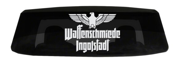 Waffenschmiede Ingolstadt Autoaufkleber