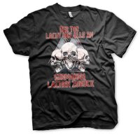 Der Tod lacht uns alle an Germanen lachen zurück  Herren Tshirt 3XL