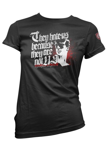 They hate Us Masterrace  Damen Tshirt