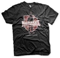 Masterrace schwarze Division  -Tshirt 2XL