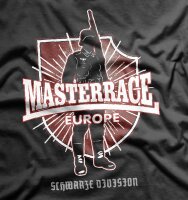 Masterrace schwarze Division  -Tshirt 2XL