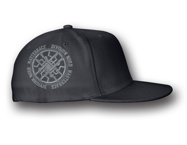 Masterrace Division Nord Flexfit Cap Kappe darkgrey-S-M