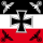 Fahne - Reichsflagge mit Eisernem Kreuz und Reichsadler
