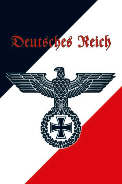 Deutsches Reich SWR Blechschild