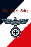 Deutsches Reich SWR Blechschild