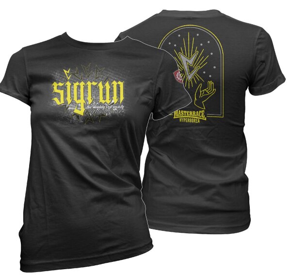 Masterrace Sigrun the mighty Vril society - Damen Tshirt