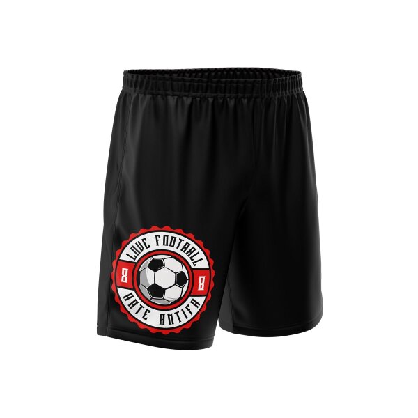 Love Football Hate Antifa Short Pants kurze Hosen