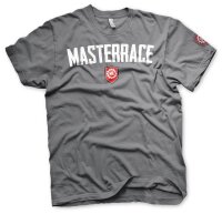 Masterrace Logo Herren Shirt charcoal-L