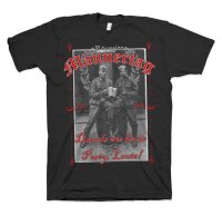 Männertag Damals wie heute Party Leute ! Vatertag Herren Tshirt 3XL