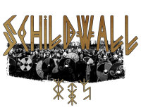 Schildwall Herren Tshirt Vikings Thor Walhalla Schwarz-XXL