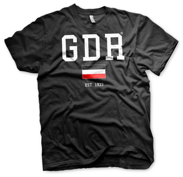 GDR Großdeutsches Reich Logo Herren Shirt