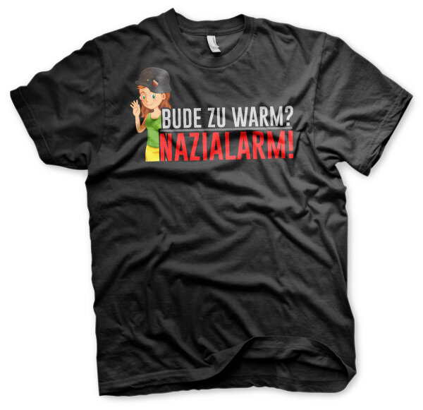 Bude zu warm Nazialarm Herren Tshirt