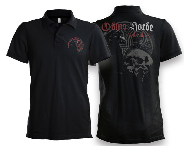 Odins Horde Valhalla Poloshirt Herren M