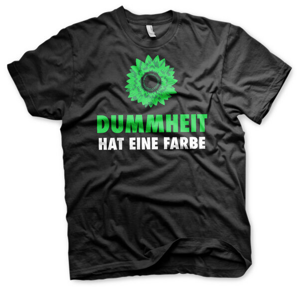 Dummheit hat eine Farbe Herren Tshirt