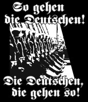 So gehen die Deutschen die Deutschen die gehen so Herren Tshirt L