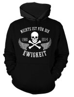 Nichts ist für die Ewigkeit - Kapuzensweat Hoodie L