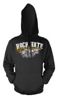 Rock Hate Musik Politik Widerstand Herren Hoodie Kapuzenpulli 4XL