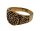 Ring - Schwarze Sonne BRONZE 22/70 mm