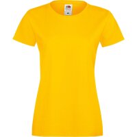 Ladies Tshirt Gelb-2XL