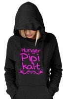 Hunger Pipi Kalt - Lady Kapuzensweat L
