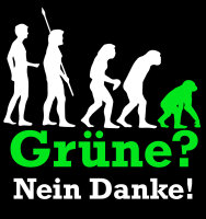 Grüne Nein Danke Herren Tshirt