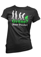 Grüne Nein Danke Damen Tshirt M