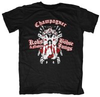 Böhse Jungs Champagner Koks & Nutten - Tshirt 2XL
