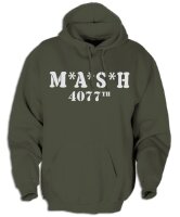 M.A.S.H 4077 - Kapuzensweat Hawkeye Korea Militär US-Army Soldaten TV-Serie S