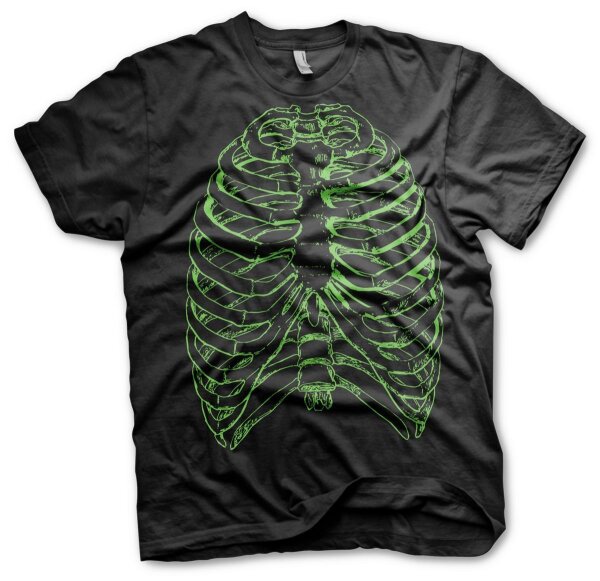 Heavy Metal Comedy Skelett - Tshirt 4XL
