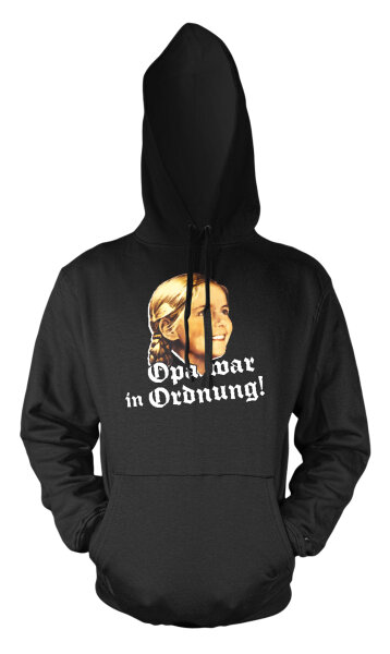 Opa war in Ordnung Herren Hoodie Kapuzenpulli XL