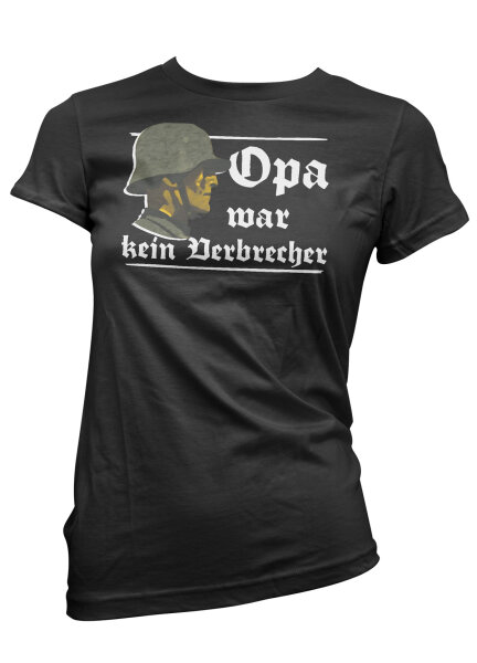 Opa war kein Verbrecher Damen Tshirt