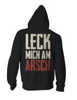 Frei&Böse Leck mich am Arsch Herren Hoodie Kapuzenpulli