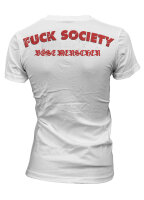 Böse Menschen Auf Krawall gebürstet Damen Tshirt