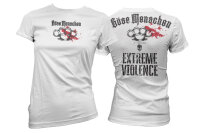 Böse Menschen Extreme Violence Damen Tshirt XXL