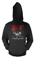 Lieber ein Wolf Odins als ein Lamm Gottes Herren Hoodie...