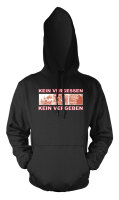 Kein Vergessen kein Vergeben Dresden Herren Hoodie Kapuzenpulli XXL