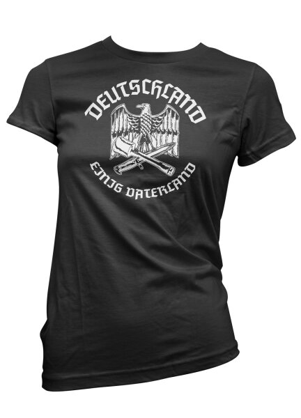 Deutschland Einig Vaterland Damen Tshirt