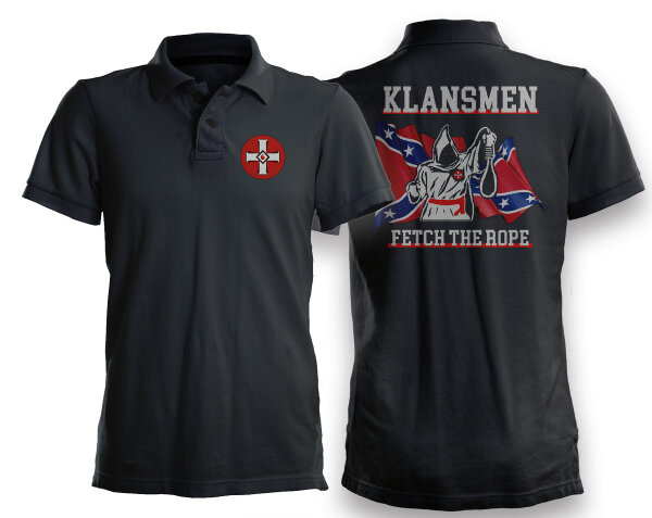 Klansmen Fetch the Rope Poloshirt Herren