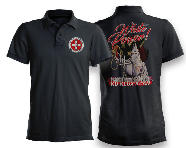 Klansmen White Power Poloshirt Herren