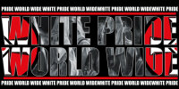 White Pride World Wide Herren Tshirt 3XL