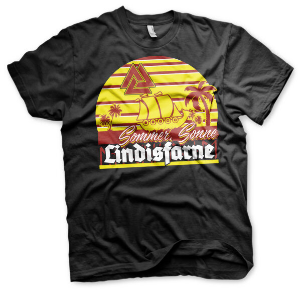 Sommer Sonne Lindisfarne Herren Tshirt