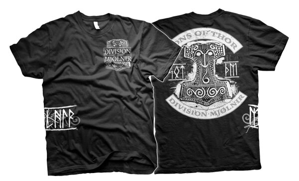 Sons of Thor Division Mjölnir - Tshirt 5XL