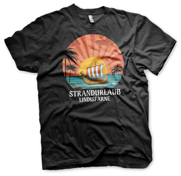 Strandurlaub Lindisfarne Herren Tshirt 4XL