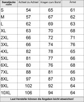 Masterrace Semper Fidelis Herren Freizeit Jacke 5XL