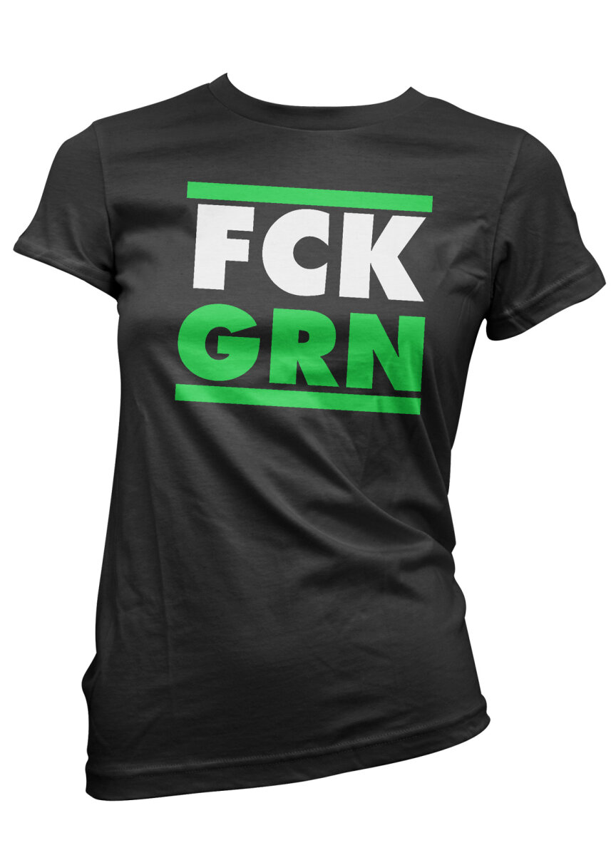 FCK GRN Damen Tshirt - Wikingerversand, 18,90 €